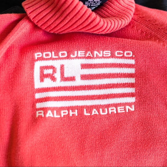 Vintage 90s Polo Ralph Lauren Turtleneck Sweater - Picture 5 of 5